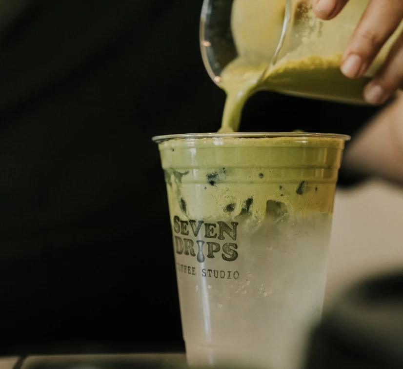 Bebida de 7Drips Coffee Studio en Tijuana